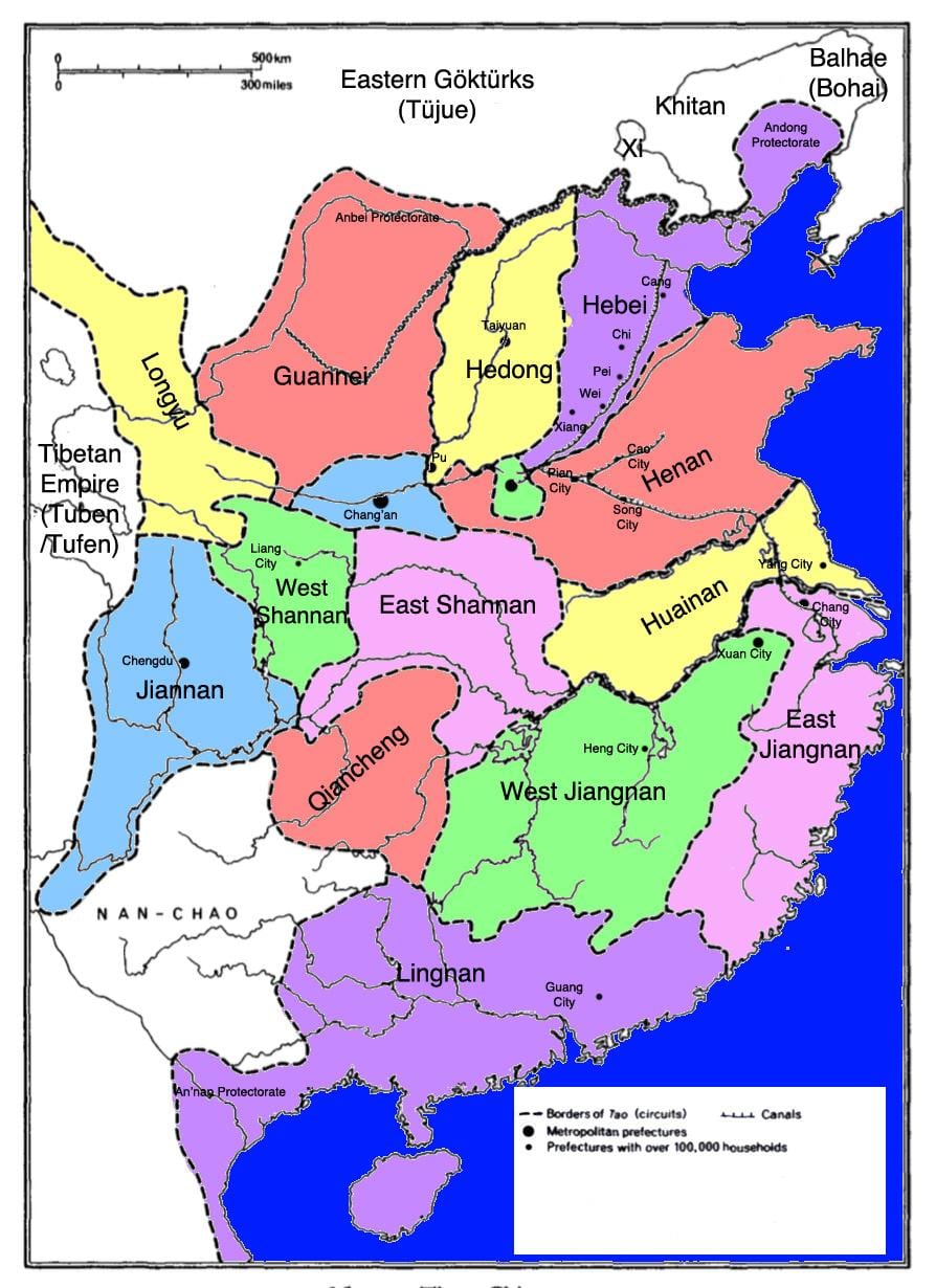 China mapa historia