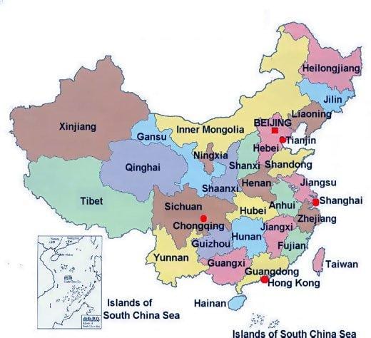 China imaxes mapa
