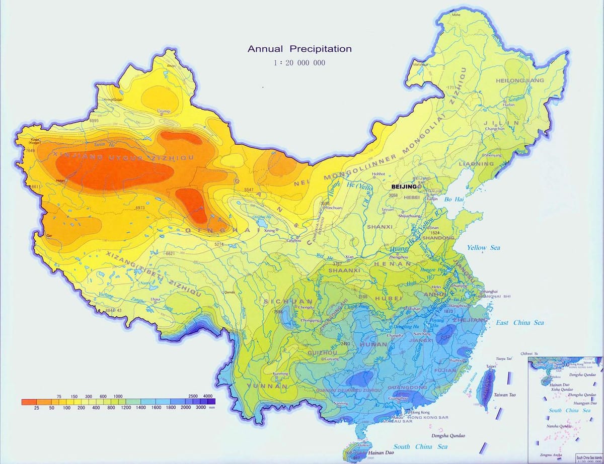 China choivas mapa