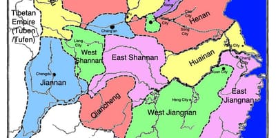 China mapa historia